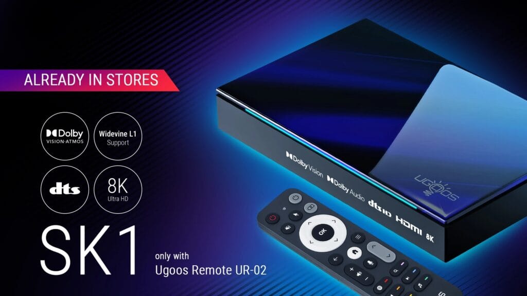 Ugoos SK1 Smart TV Box 